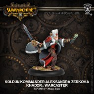 koldun kommander aleksandra zerkova khador warcaster